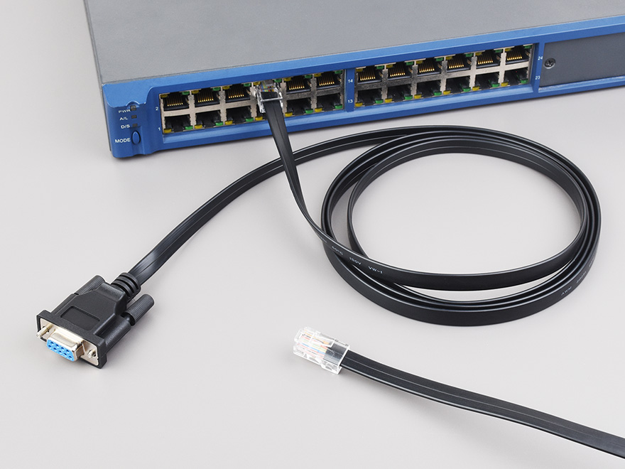 RS232 转 RJ45 Console 调试线产品展示