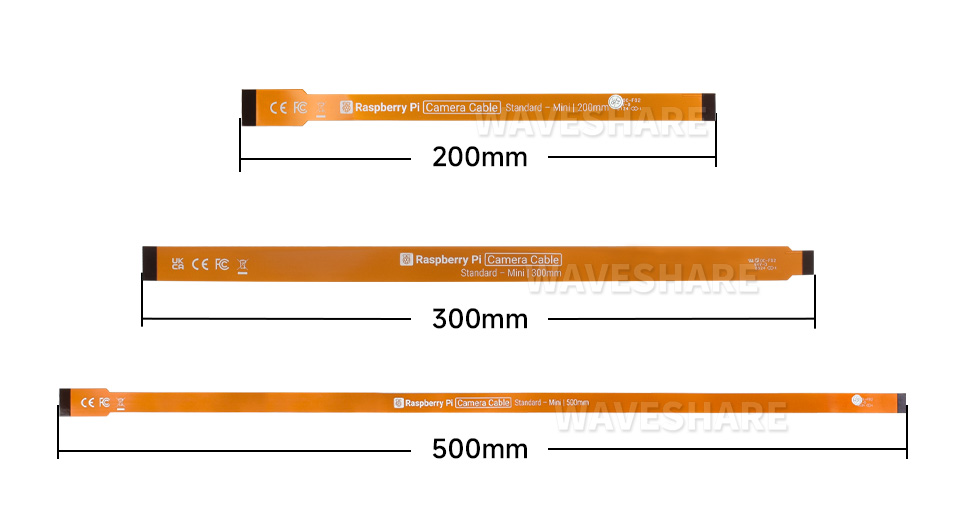 树莓派 5 Display 软排线产品尺寸