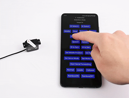 尼龙加玻纤外壳可编程串行总线舵机