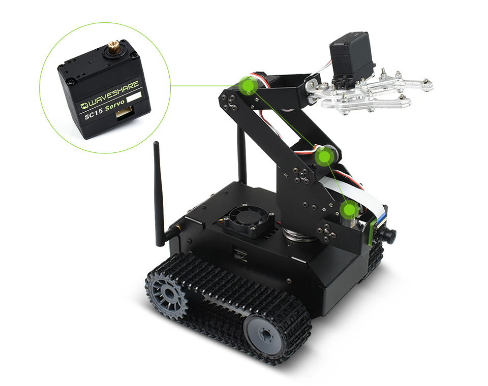 17kg 可编程大扭矩串行总线舵机应用