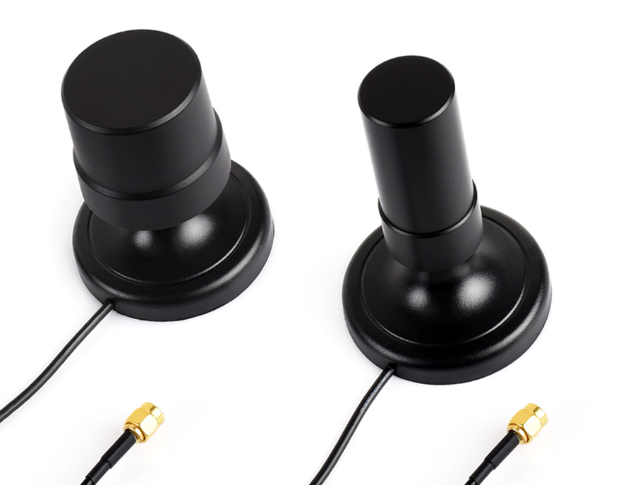 SMA 天线吸盘底座连接效果图