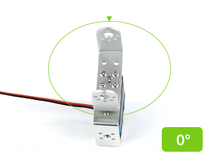 25kg.cm 宽电压串行总线舵机步进模式