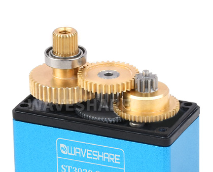 25kg.cm 宽电压串行总线舵机高精度铜齿和钢齿