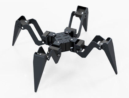 40kg.cm 金属串行总线舵机 四足机器人