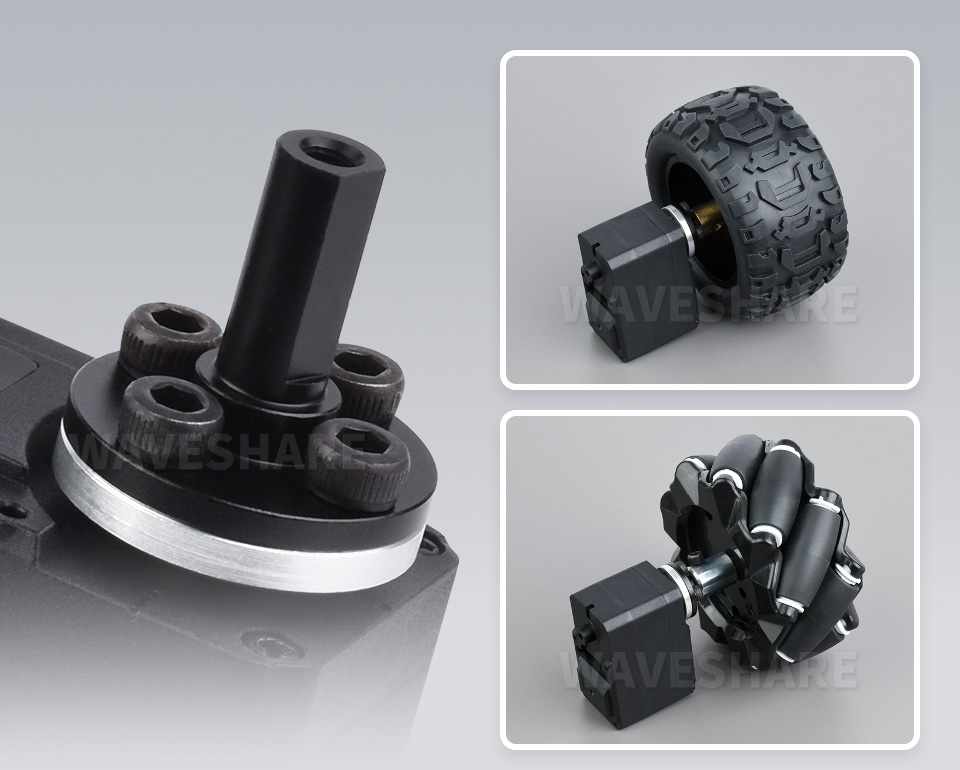 20kg.cm 高转速总线伺服电机大扭矩