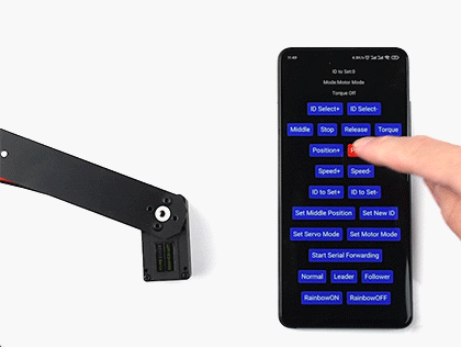 尼龙加玻纤外壳可编程串行总线舵机