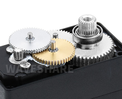 30KG.cm 金属串行总线舵机细节剖析