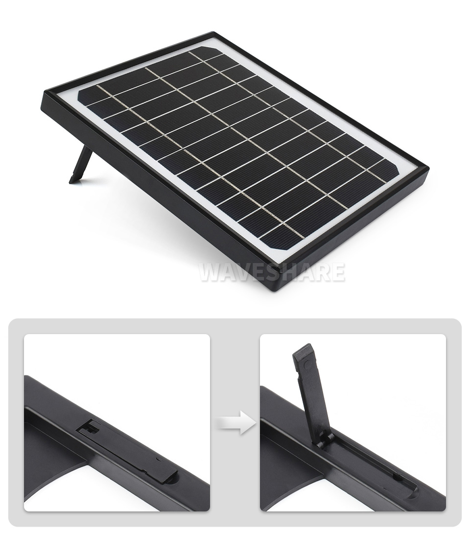 单晶硅太阳能板自带折叠支架