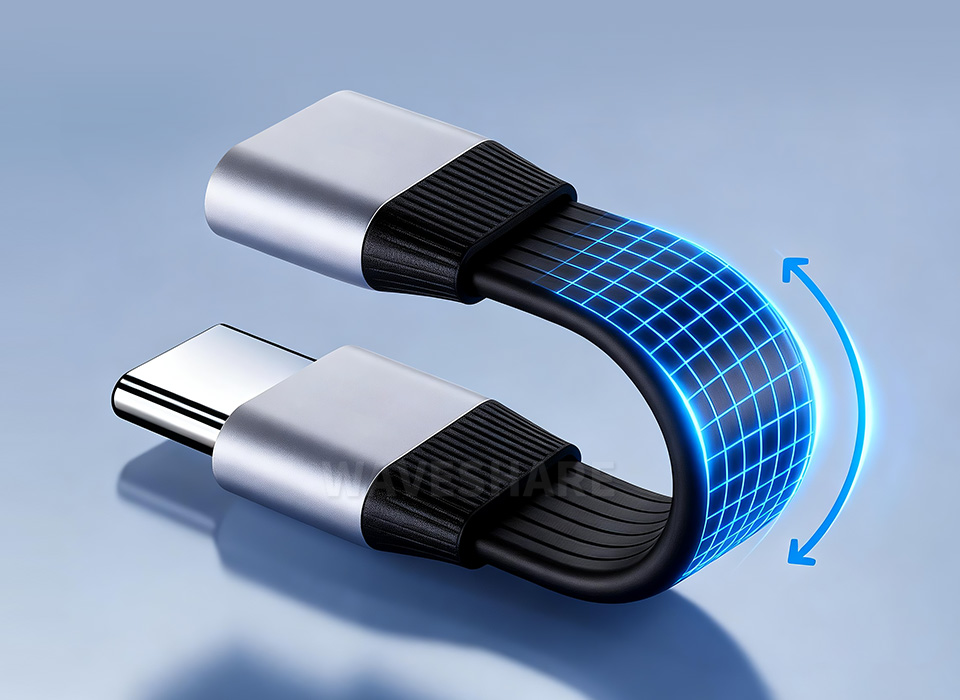 USB4 V2.0 全功能 Type-C 延长线强韧耐弯折 持久耐用