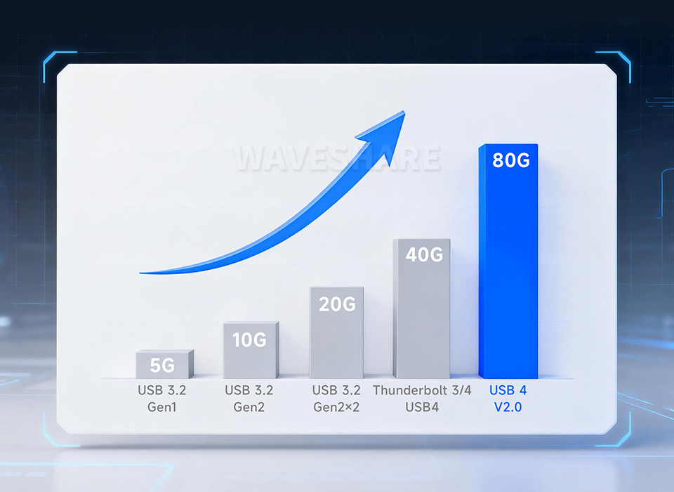 USB4 V2.0 全功能 Type-C 延长线