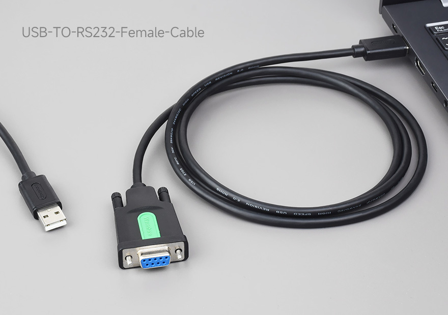 USB 转 RS232 DB9 公头/母头串口线产品展示