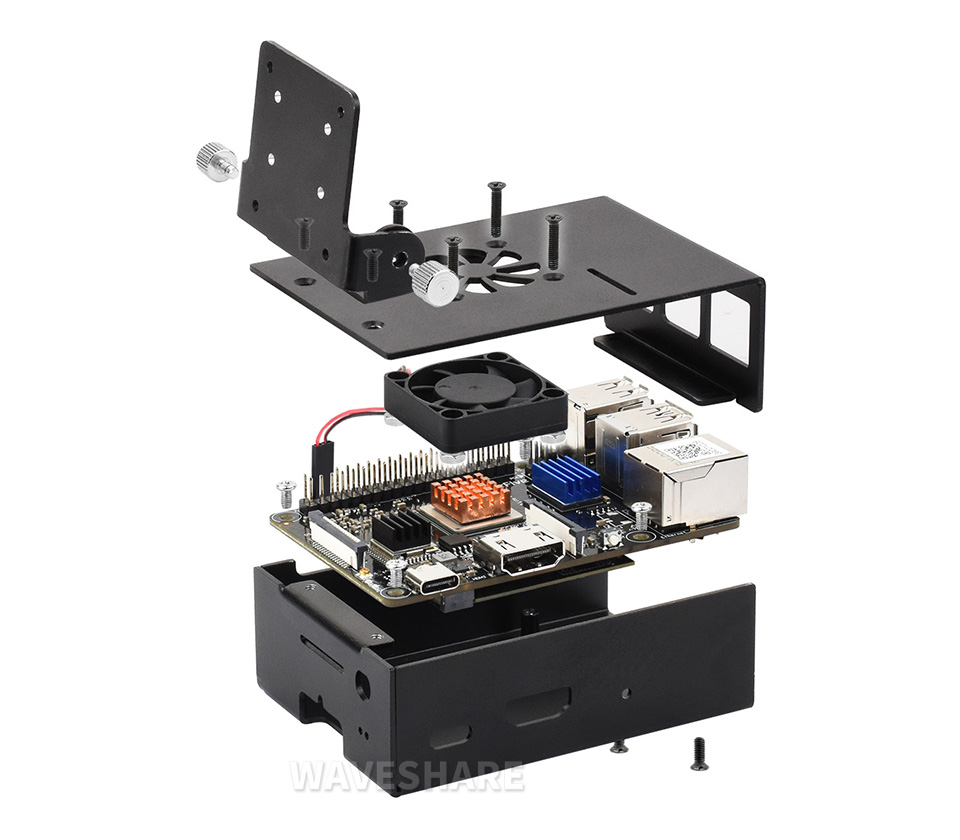 VisionFive2 Lite 散热外壳安装方式