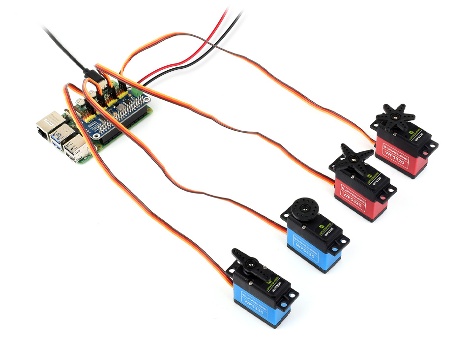 20kg.cm/35kg.cm 大扭力180°数字舵机