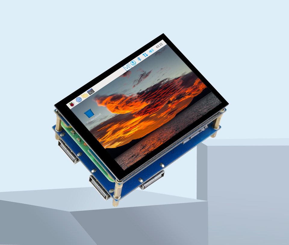 CM4核心模块2.8寸触摸屏扩展板