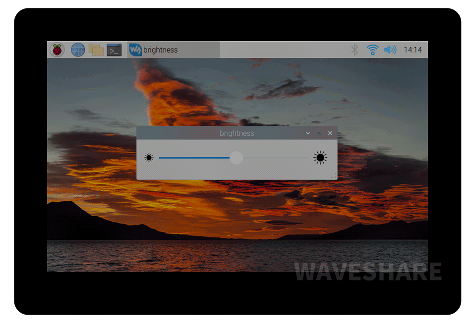 5 寸触摸屏一体机套件带扩展板