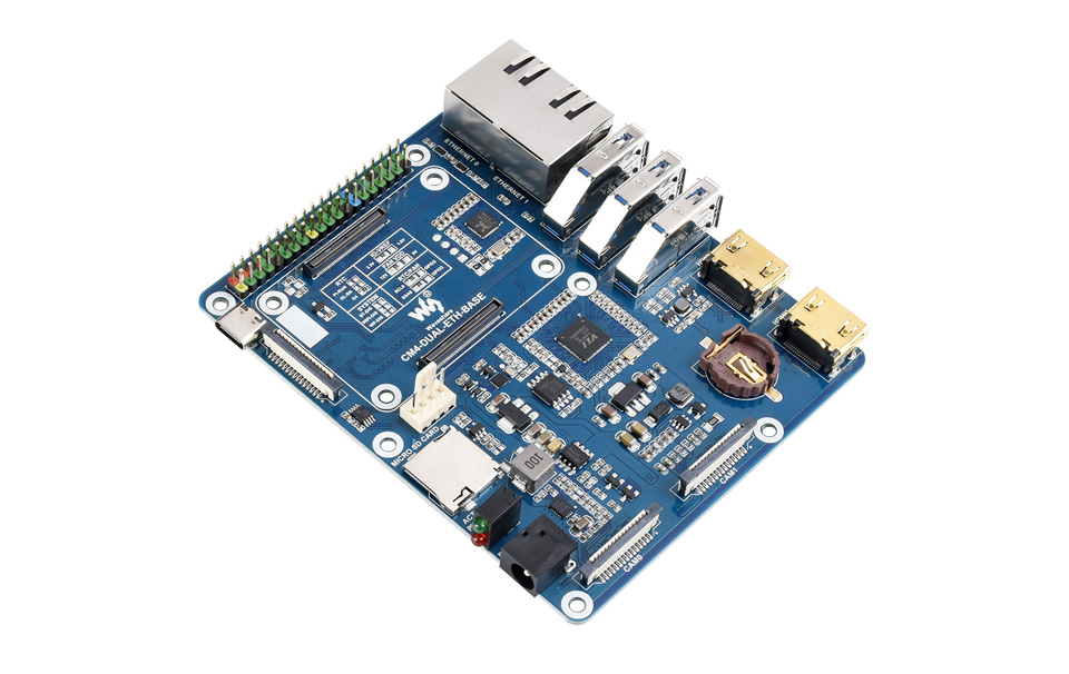 树莓派 CM4 PoE 扩展板配件