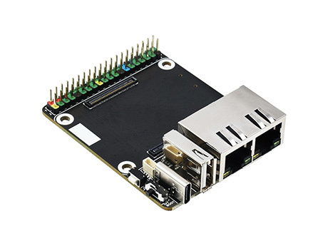 双千兆网口 CM4 扩展板 扩展板