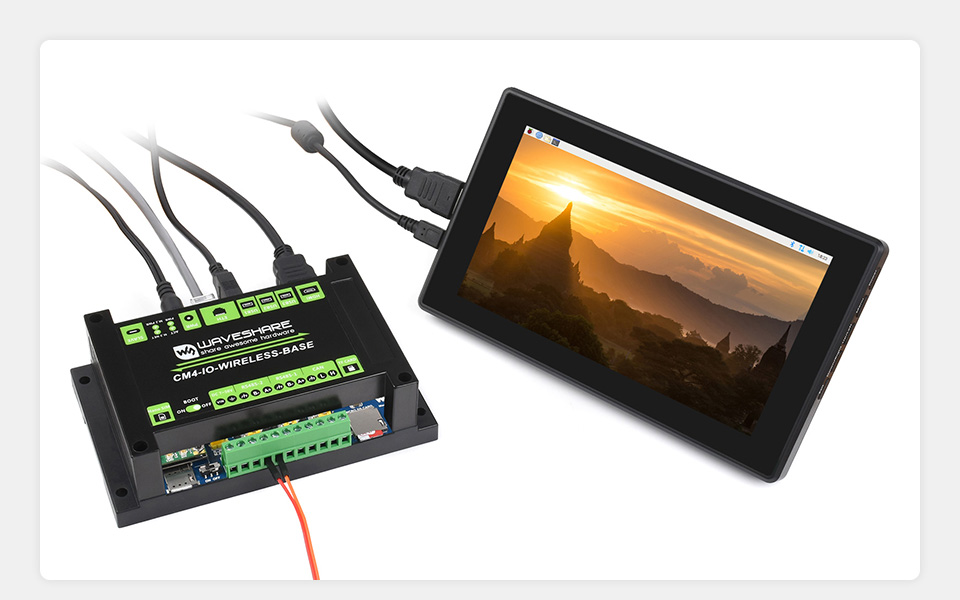树莓派 CM4 无线扩展板应用示例