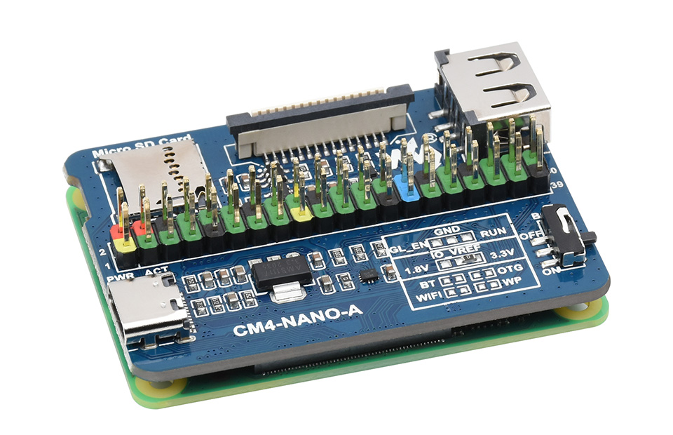 树莓派 Compute Module 4 扩展板双目视觉扩展