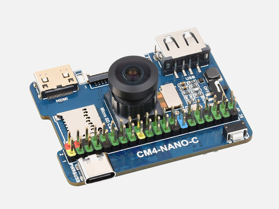 树莓派 CM4-NANO-C 扩展板首图