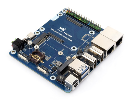 双千兆网口 CM5 扩展板 扩展板
