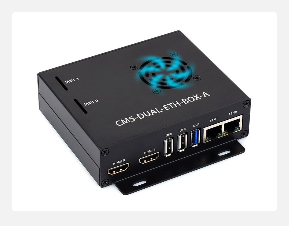 CM5 计算模块又网口主机配套散热风扇