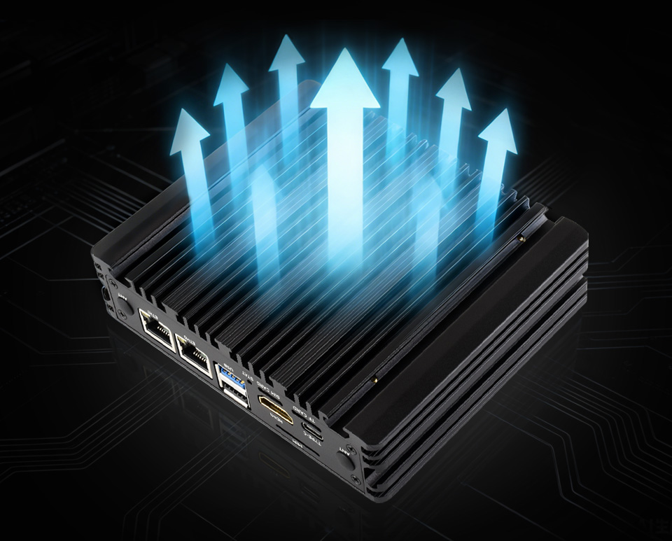 CM5 扩展板散热设计图