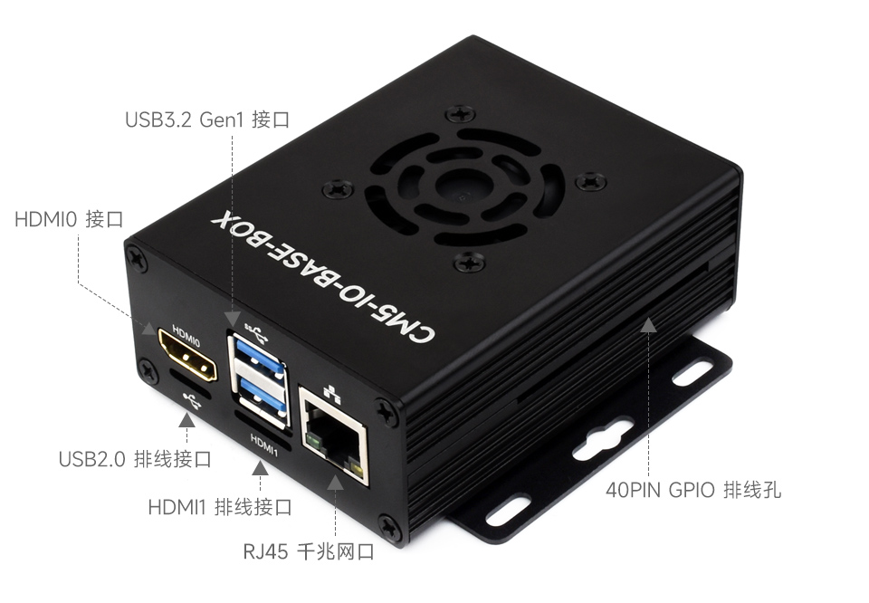 树莓派 CM5 基础扩展板树莓派 Pico 接口设计