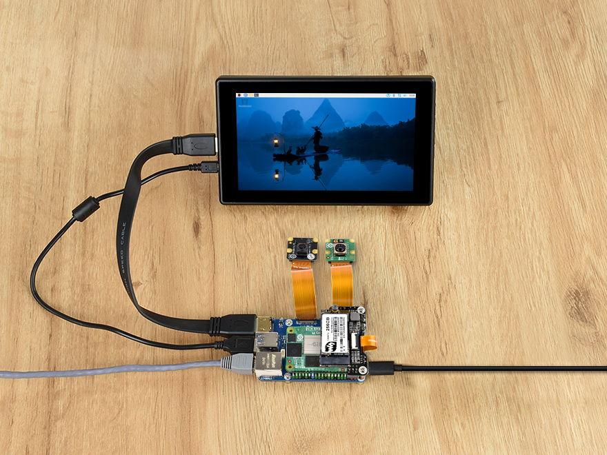 树莓派 CM5 基础扩展板应用示例