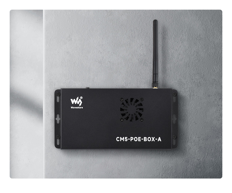 树莓派 CM5 PoE 扩展板板载 4 路 USB3.0 接口