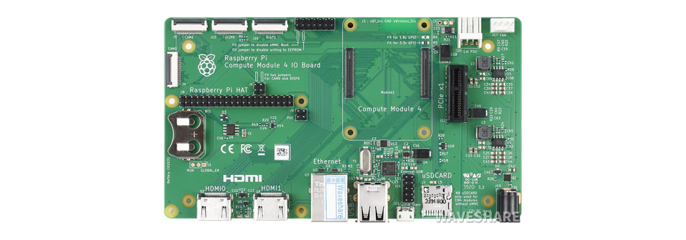 树莓派 Compute Module 4 计算模块配置清单