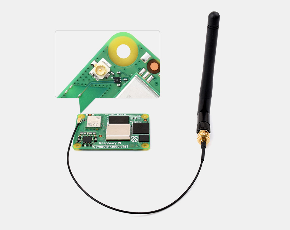 树莓派 Compute Module 4 计算模块4K高清双屏显示