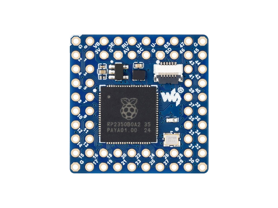 微雪 RP2350 微控制器开发板配置清单