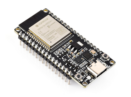 微雪 ESP32-C6 微控制器 Wi-Fi 开发板产品尺寸