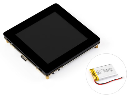 ESP32-C6 RGB LCD 驱动板和2.1寸RGB触控圆形屏