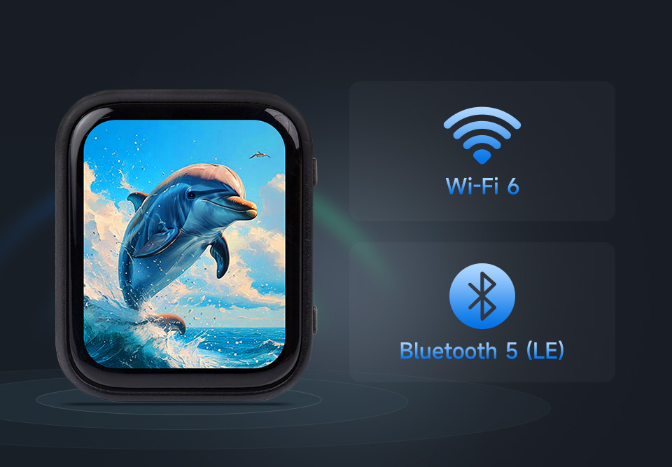 ESP32-C6-Touch-AMOLED-1.8 英寸液晶开发板支持 Wi-Fi 和 BLE 5