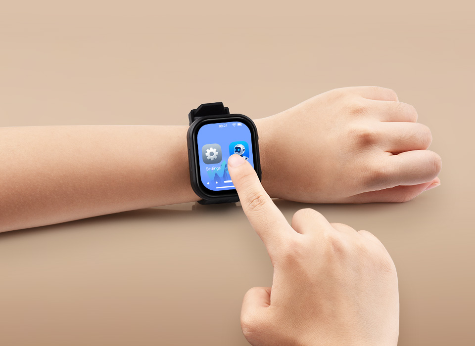 ESP32-C6-Touch-AMOLED-2.06 英寸开发板，适用于各种智能设备开发，可实现人机交互功能，内部可接电池，独立运行