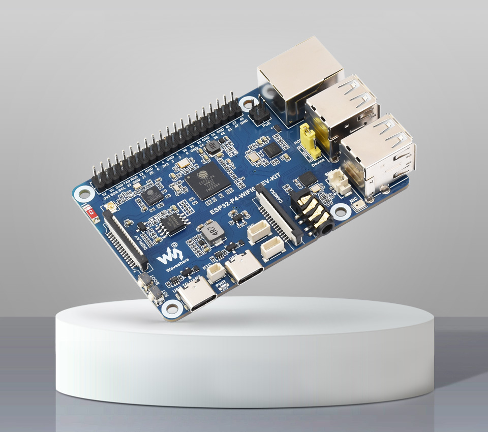 微雪 ESP32-P4-WIFI6-DEV-KIT Wi-Fi 开发板主图