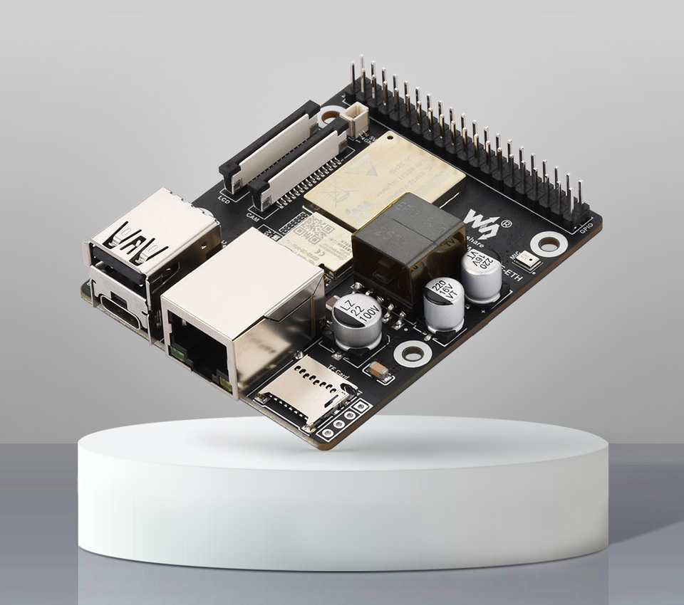 微雪 ESP32-P4-WIFI6-POE-ETH Wi-Fi 开发板