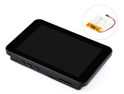 ESP32-P4 3.5 英寸电容触控屏开发板带电池版本