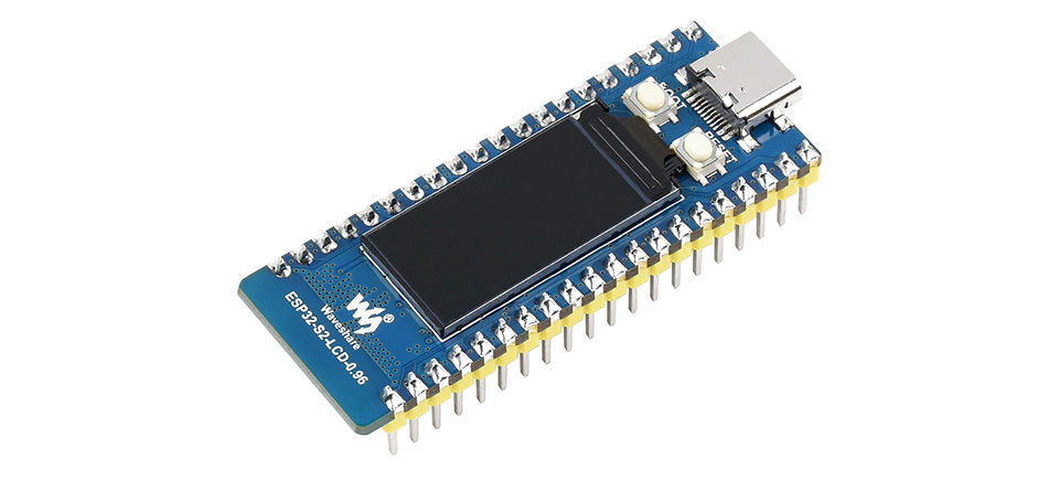 微雪 ESP32-S2 微控制器 Wi-Fi 开发板配置清单