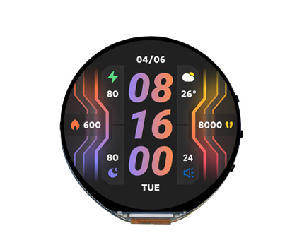 5DP-CAPLCD-H窄边电容触控屏框贴工艺