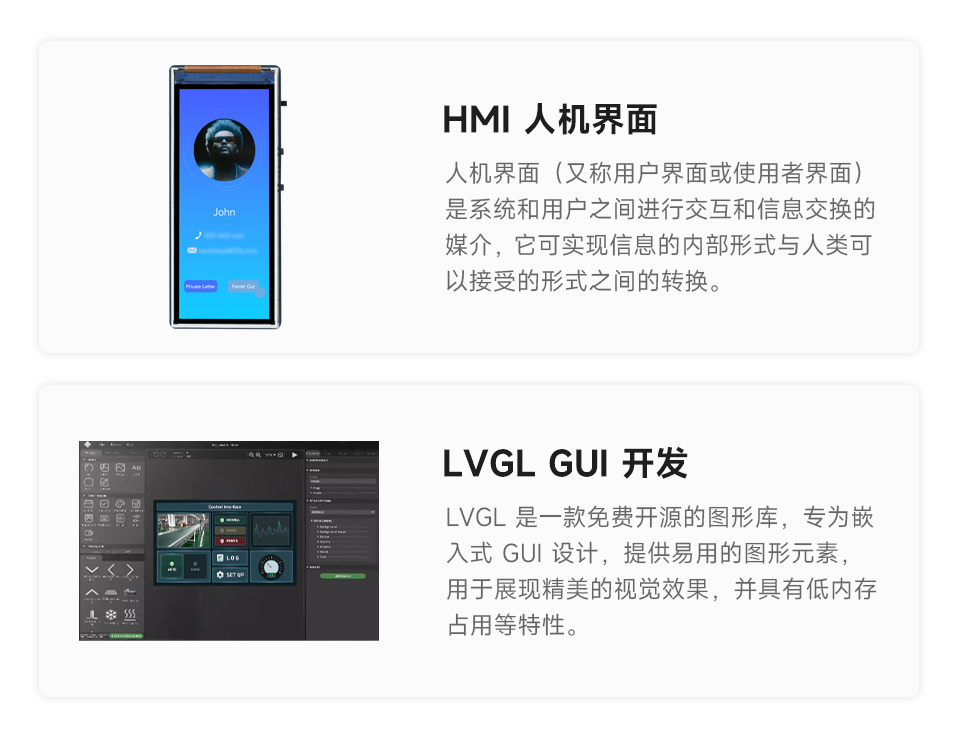 ESP32-S3 3.16 英寸液晶开发板应用场景