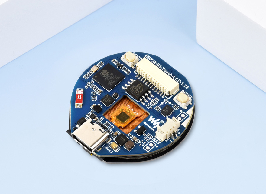 ESP32-S3 1.28 英寸触摸液晶开发板产品展示