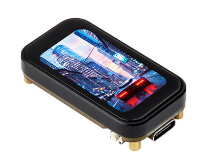 ESP32-S3-Touch-LCD 亮屏画面不带排针版本