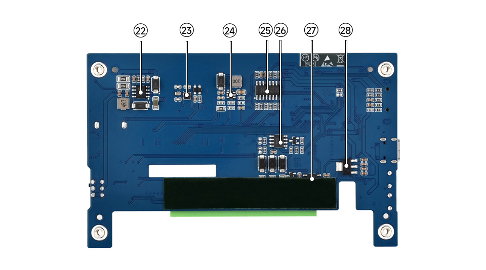 ESP32-S3 4英寸电容触控屏开发板资源简介示意图