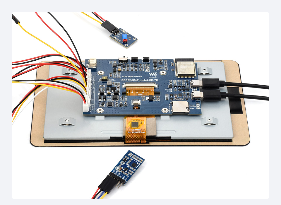 ESP32-S3 7 英寸电容触控屏开发板应用示例