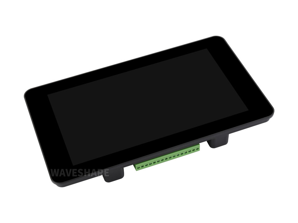 ESP32-S3 7 英寸电容触控屏开发板 含外壳俯视图