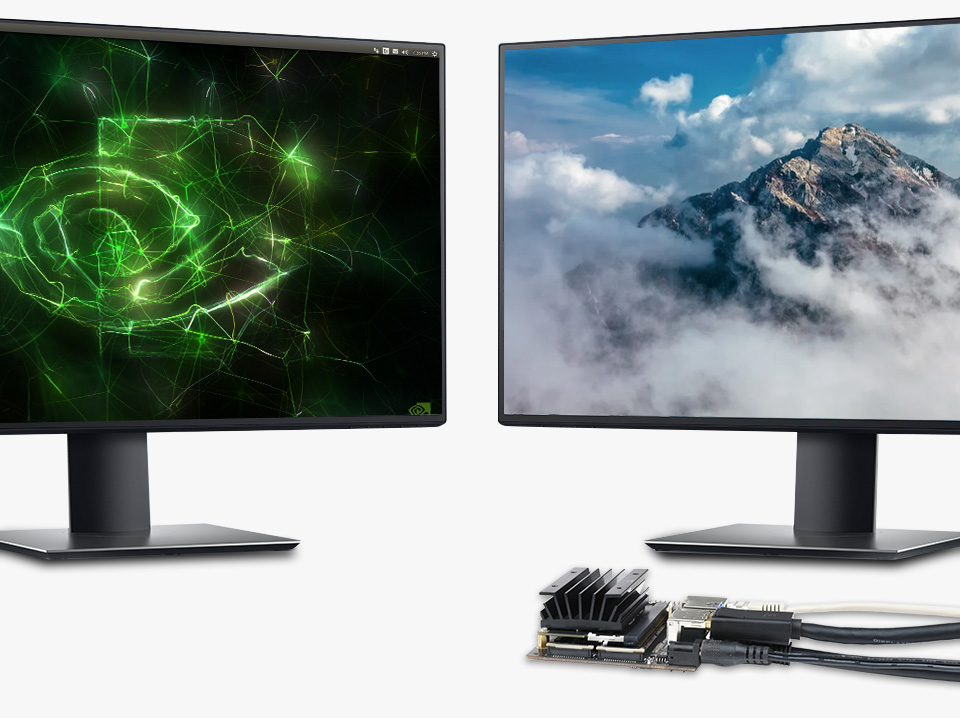 Jetson Nano 扩展板双屏输出