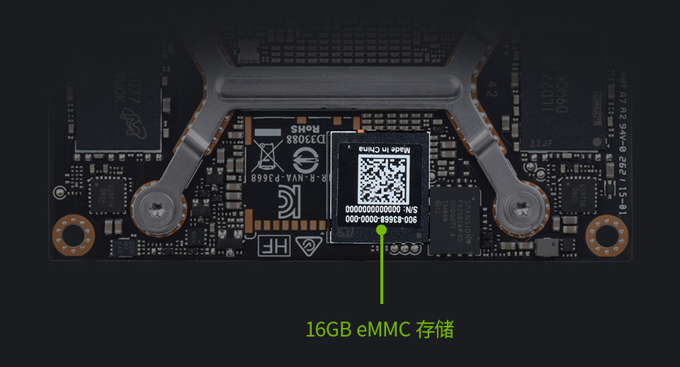 Jetson Xavier NX 16GB eMMC 版本